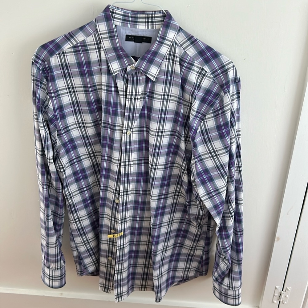Banana Republic soft-wash slim fit button down shirt oxford